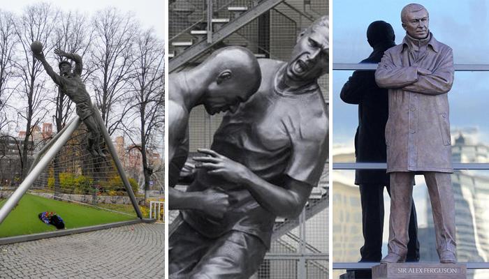 بعد تمثال رونالدو.. شاهد أشهر التماثيل خلدت تاريخ اللاعبين حول العالم