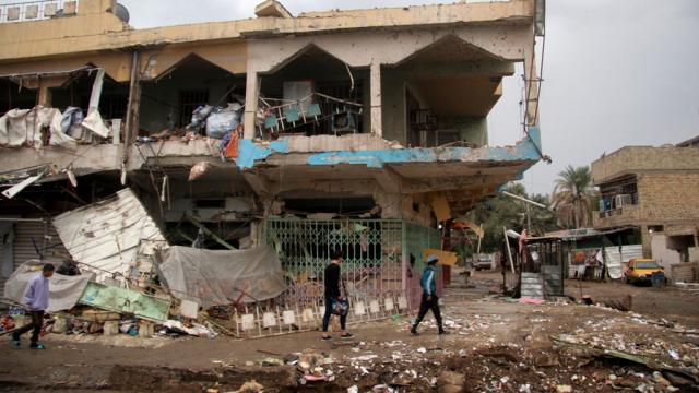 مقتل  20 مدنيا بينهم ثلاثة أطفال بقذائف هاون بالفلوجة