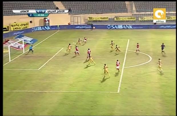 بالفيديو.. عماد متعب ينقذ الأهلي أمام الإنتاج الحربي في الوقت القاتل