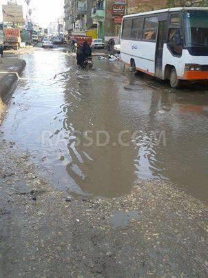 ميت غمر تغرق في مياه الصرف الصحي