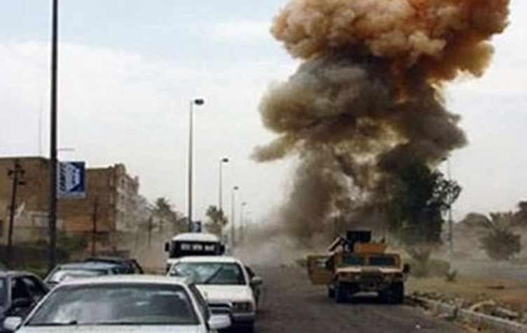 مجهولون يقومون بتفجير مدرعة شرطة في العريش