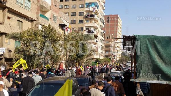 مسيرة حاشدة بالمعادى في جمعة “إسقاط إستفتاء الدم”