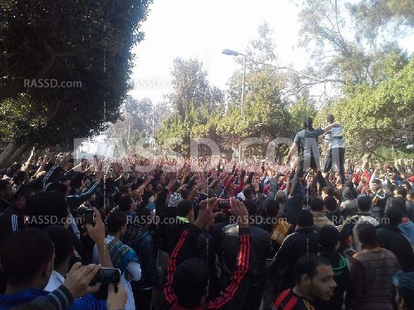 تظاهرة حاشدة لطلاب الأزهر رفضا للحكم على 26 طالب بعامين ونصف