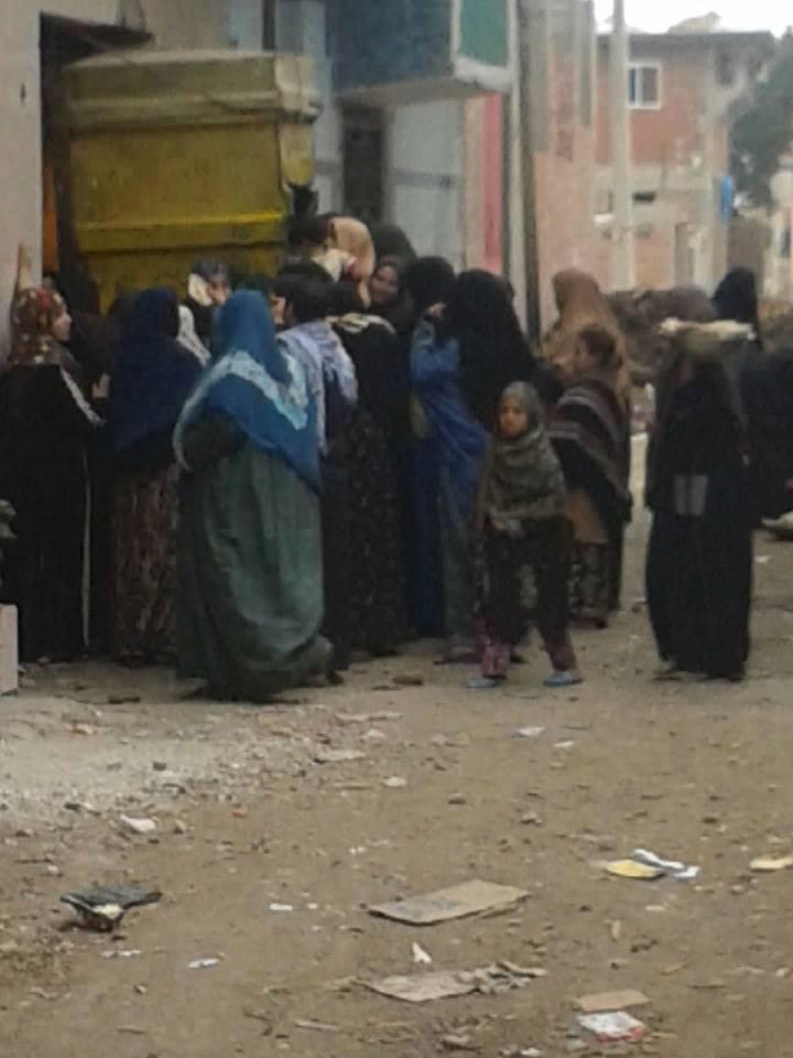 مشاجرات في القليوبية في أول أيام منظومة الخبز الجديدة