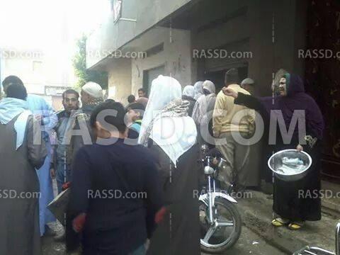 منظومة خبز الانقلاب أعادت طوابير العيش لمدينة حوش عيسى