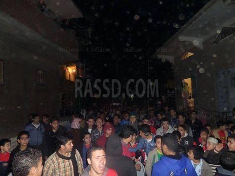 مسيرة مناهضة للانقلاب بعرب العليقات بالخانكة