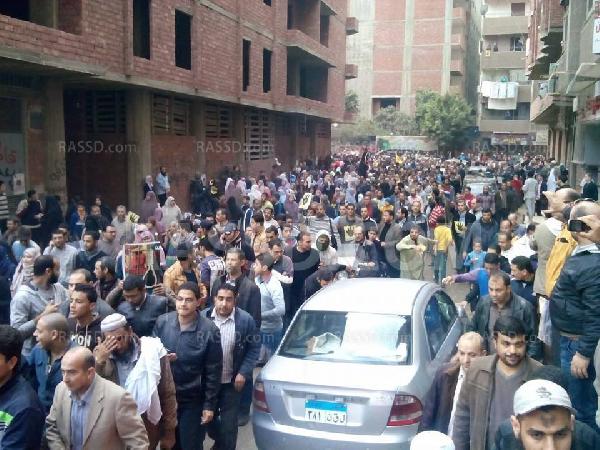 مظاهرة لتحالف دعم الشرعية بالمطرية وشبرا