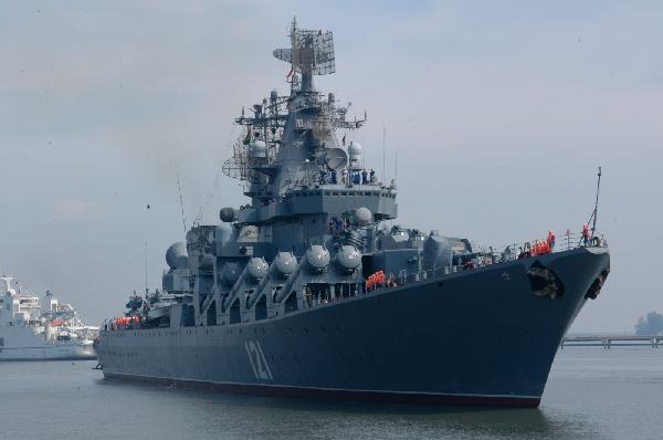 إنضمام سفينتين إلى الأسطول الروسي ببحر قزوين