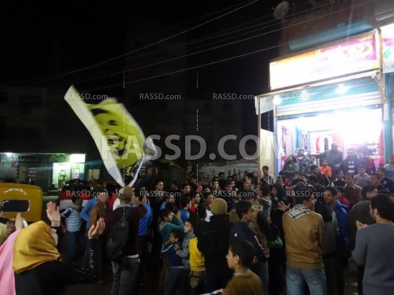 وقفة حاشدة لشباب “الحسينية” ضد دستور الدم