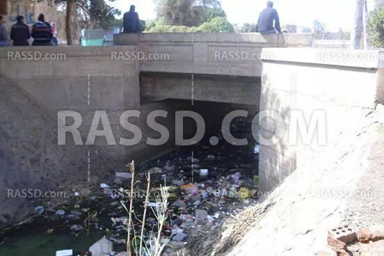 أهالي “طناح” يشكون انتشار القمامة بالمصارف