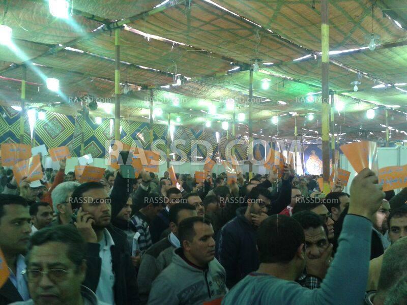 اكتمال النصاب القانونى للمهندسين وسط هتافات منددة بالانقلاب