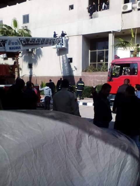 إصابة 7 موظفين في حريق بمخازن هيئة موانئ بورسعيد