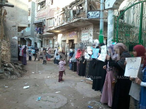 تظاهرات بالدقهلية تنديداً بالإساءة للرسول