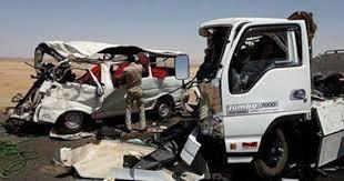 مصرع وإصابة 10 في حادث تصادم على طريق مصر- الإسكندرية الزراعي