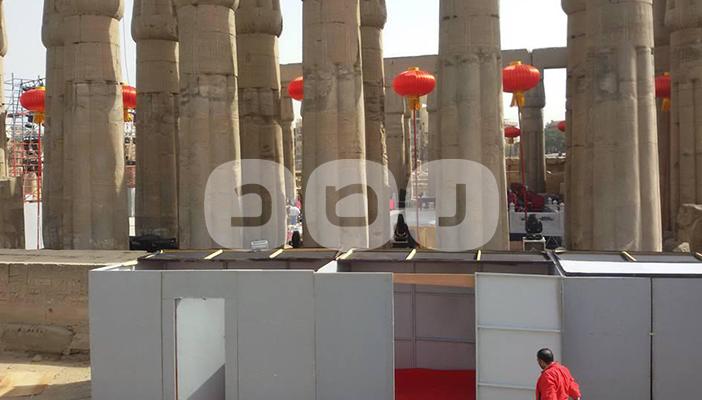 بالصور.. تعزيزات أمنية وتجميلية لمدينة الأقصر قبيل زيارة رئيس الصين