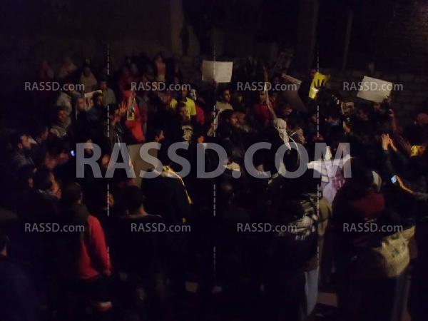 وقفة لعفاريت ضد الإنقلاب بالشرقية