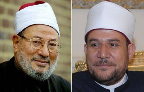 وزير الأوقاف الانقلابي يطالب بسحب شهادات القرضاوي الأزهرية