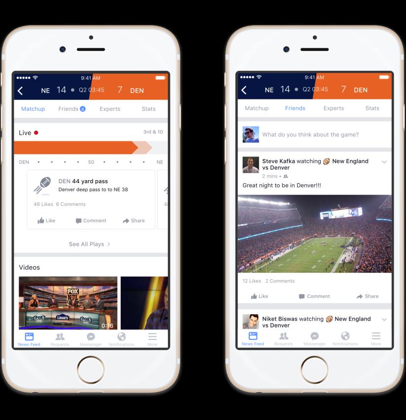 “فيس بوك” تطلق خدمة Facebook Sports