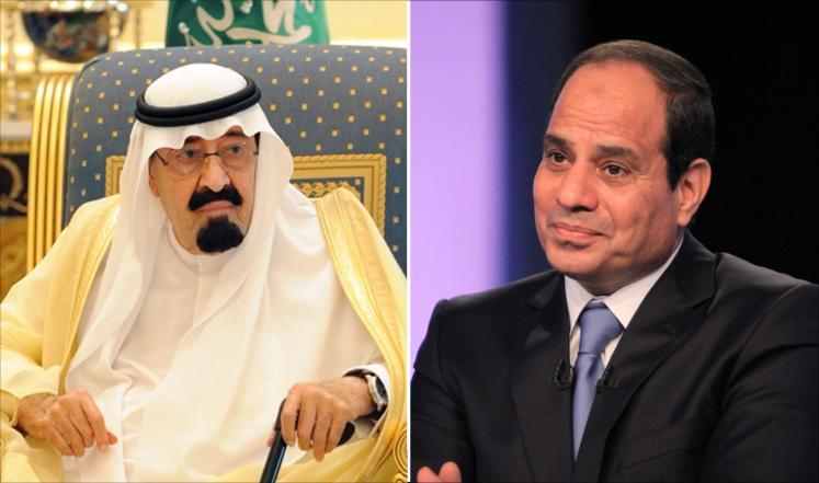 السيسي وحكومته في السعودية لتقديم العزاء في الملك عبدالله