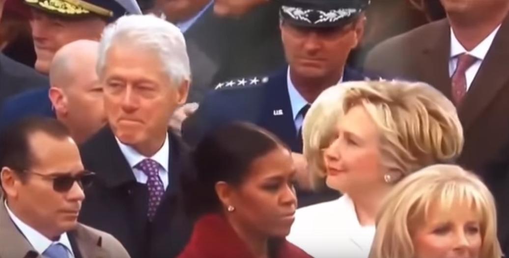 بالفيديو.. فضيحة كلينتون في حفل تنصيب ترامب تحصد 50 مليون مشاهدة