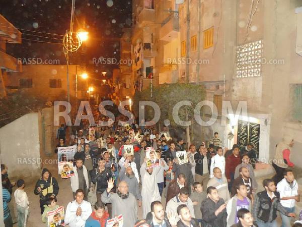 مسيرة ليلية بالبدرشين مناهضة للإنقلاب