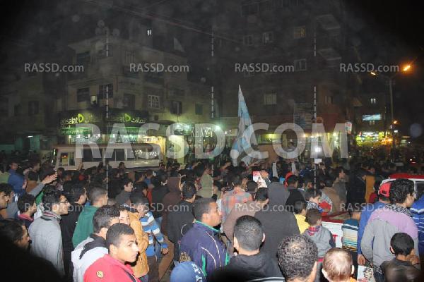 “موعدنا 25 يناير”.. شعار متظاهرو أوسيم