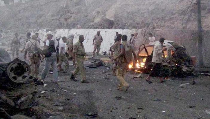 3 قتلى بهجوم على سيارة شرطة في عدن اليمنية