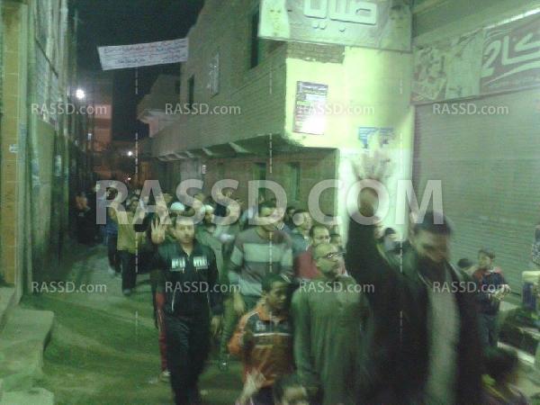 مسيرة “بعرب العيايدة” رفضا للإنقلاب العسكري