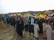 تظاهرات صباحية بكفر الشيخ ومجهولون يهاجمون كمين بمطوبس