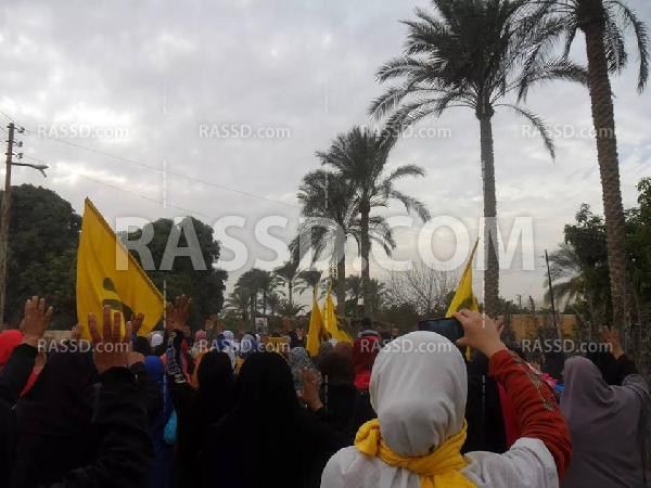 مسيرة لثوار فايد بالإسماعيلية