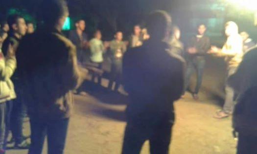 مظاهرات ليليه بالنوبارية