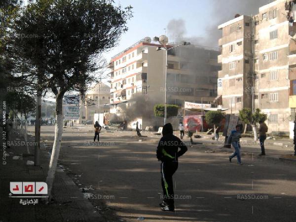 الداخلية تؤكد وفاه 8 في اشتباكات بورسعيد بينهم ضابط وأمين شرطة