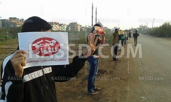 الدقهلية | تظاهرات بالمراكز ومجهولون يحرقون محولات الكهرباء