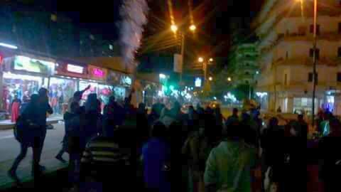 مسيرة مناهضة للانقلاب بدمنهور