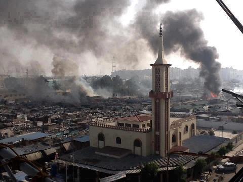 الجيش ينقل 17 من مصابي بورسعيد للعلاج في القاهرة