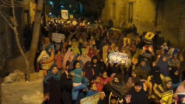 أهالي بني سويف يواصلون الفعاليات المناهضة للانقلاب