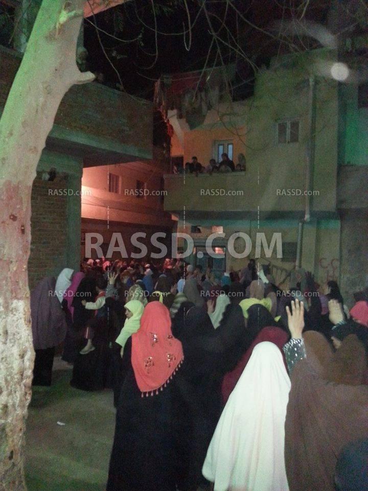 الخانكة:مسيرة لأهالي عرب العليقات لاسترداد ثورة يناير