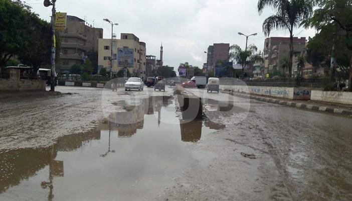 بالصور.. توقف المرور في الفيوم وإعلان الطوارئ في القليوبية بسبب الطقس