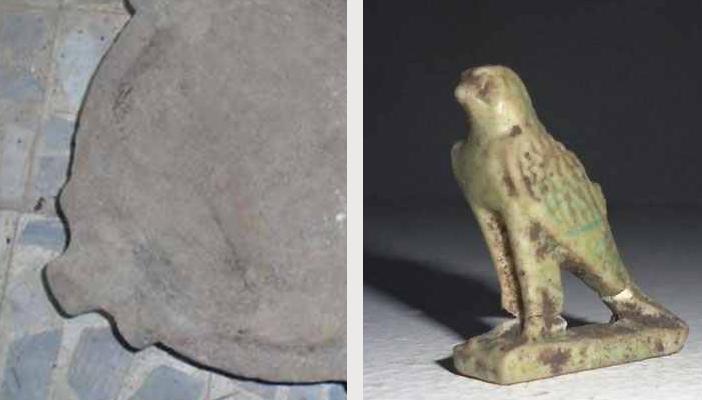 بالصور.. العثور على 30 قطعة آثار أسفل منزل أحد المواطنين بالدقهلية