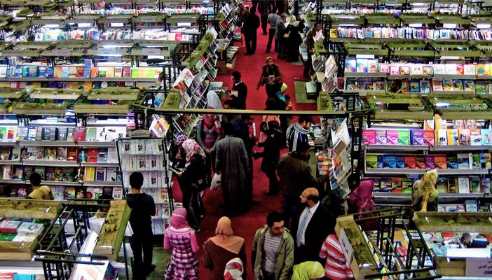 سرقة أرفف كتب بمعرض القاهرة الدولي للكتاب