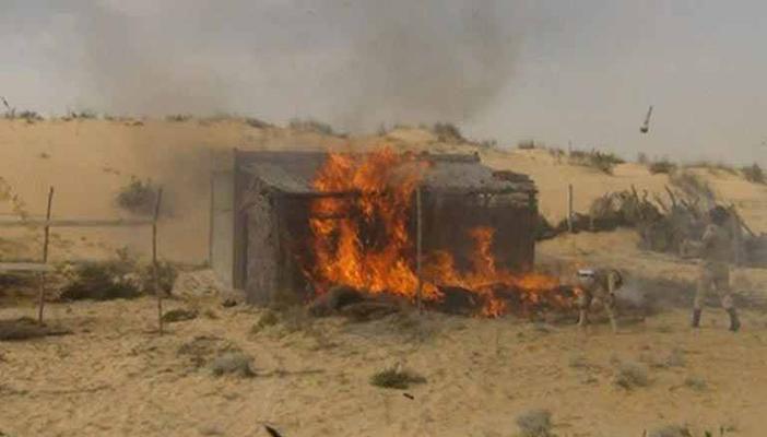 إصابة 4 مجندين بينهم نقيب في استهداف آلية عسكرية بالشيخ زويد