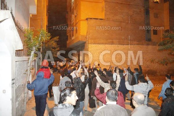 مسيرة ليلية ضد الإنقلاب بغرب الأسكندرية