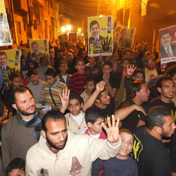 مظاهرات مناهضة للإنقلاب بالفيوم