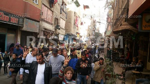 مسيرة حاشدة لـ”تحالف الشرعية” تنديدا بالإنقلاب العسكرى بامبابة