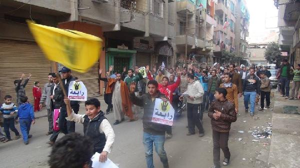 “الشعب يريد إسقاط النظام”هتاف مسيرة مناهضة للإنقلاب بزفتى