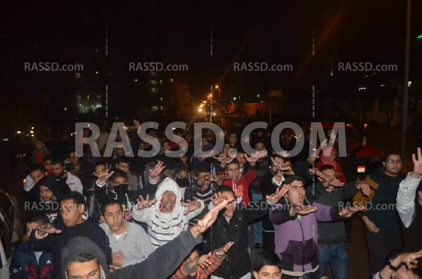 ألتراس ربعاوي يصد هجوم للبلطجية على مسيرة بورسعيد