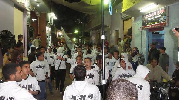 مظاهرة بالمنصورية للتنديد بحكم العسكر