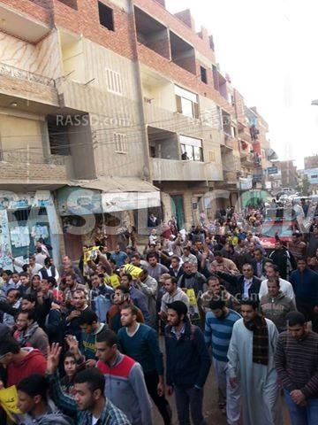 إستمرار التظاهرات الرافضة للإنقلاب بالخانكة