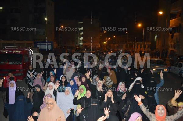 بورسعيد..مسيرة مناهضة للإنقلاب تندد بتدهور الحالة الإقتصادية