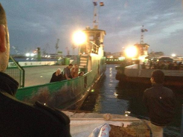 للمرة السادسة في شهر،، تعطل معدية المجرى الملاحي ببورسعيد